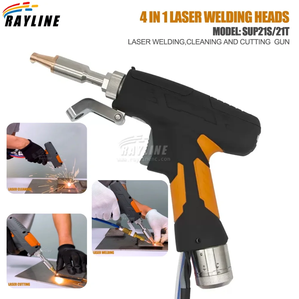 4 in 1 Handheld Laser Welding Machine Parts Laser Welders Heads 1500W/2000W/3000W Welding/Cleaning/Cutting for Metal 2