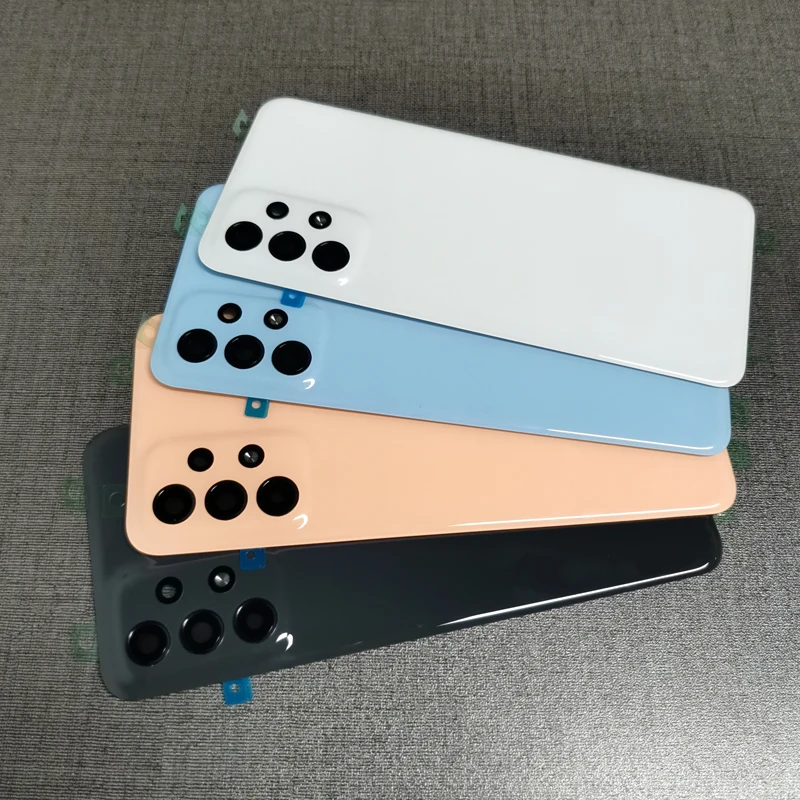 For Samsung Galaxy A23 4G A235 Back Battery Cover Rear Door Housing Cover Replacement With Camera Lens for Galaxy A23 SM-A235F camera lens cover phone back cover glass phone back cover phone camera lens glass battery cover