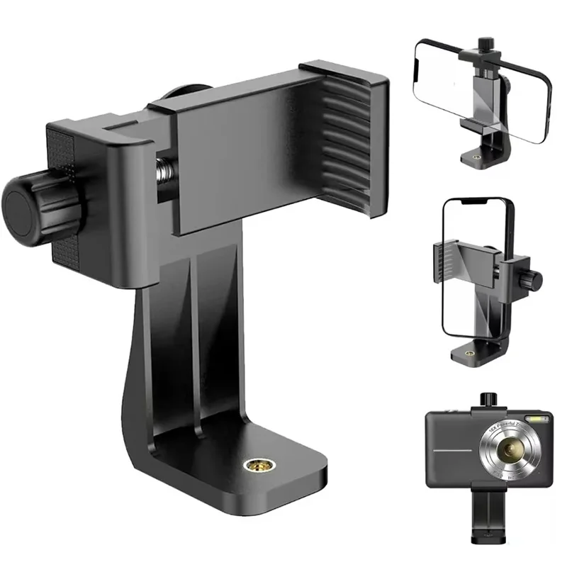 Accessori per la riprese di vlog fotografici, supporto portatile per treppiede, clip per cellulare per tutti gli smartphone e treppiedi, trasmissione in diretta da scrivania dell'ufficio