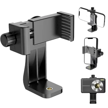 Accessori per la riprese di vlog fotografici, supporto portatile per treppiede, clip per cellulare per tutti gli smartphone e treppiedi, trasmissione in diretta da scrivania dell'ufficio