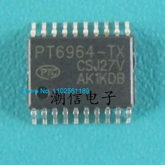 

10PCS/LOT PT6964-TX TSSOP-20
