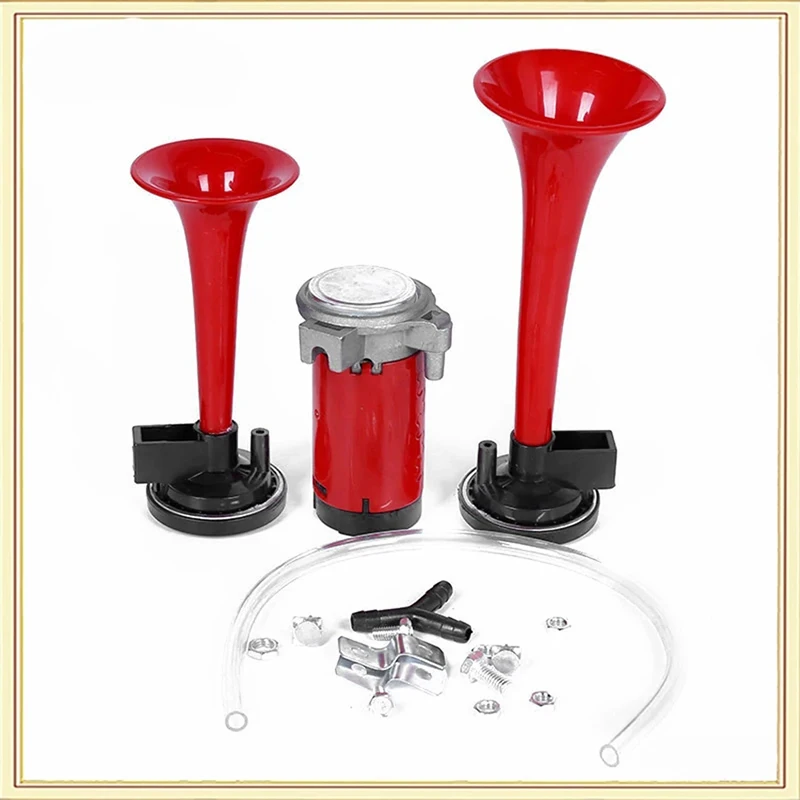 2 Bocinas De Aire Manuales KITANDOVE – Para Partidos, Fiestas Y Eventos – Sonido Fuerte Y Divertido