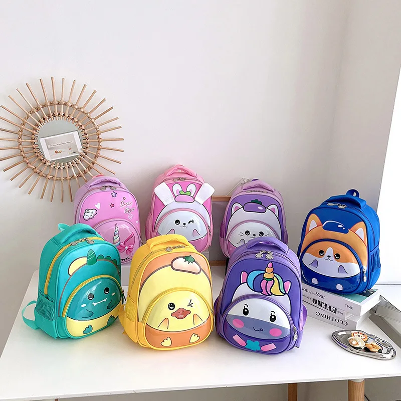 

2023 Trendy Cartoon Backpack Children Cute Unicorn Schoolbag New Primary School Mermaid Backpack Large Capacity Kindergarten Bag