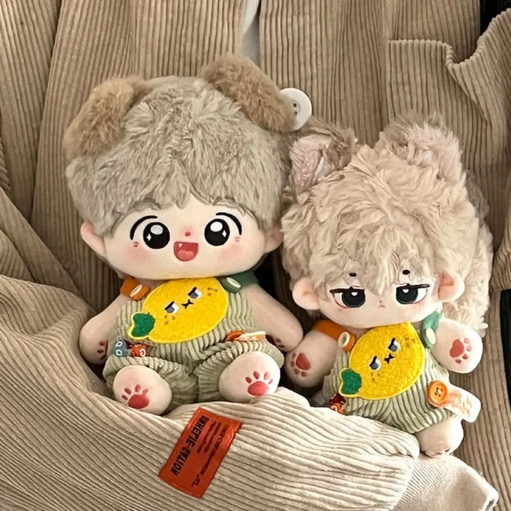 야채 면 인형 옷, 인형 옷, 과일 인형 옷, 작업복 원피스, 다채로운 인형 옷, 어린이 선물, 20cm