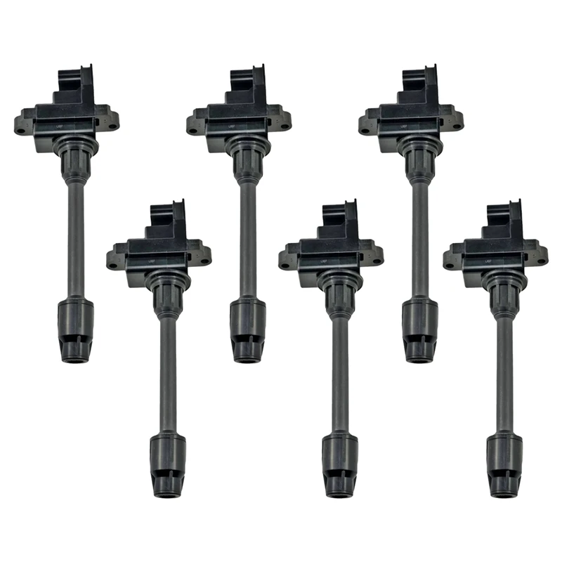 

6PCS Ignition Coil 22448-31U01 22448-31U06 For Nissan Maxima Infiniti I30 1995-1999 Replacement