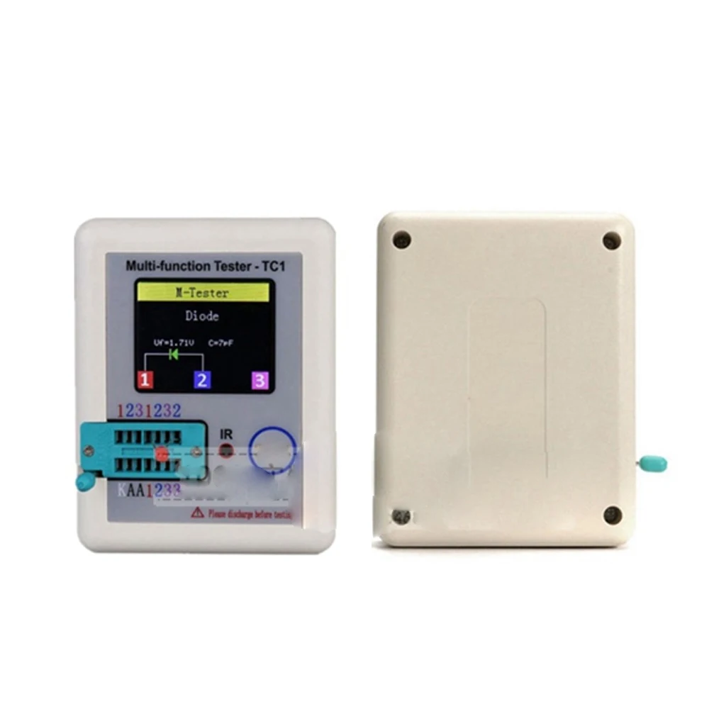 

TFT LCD Display Multi-meter Transistor Tester Diode Triode Capacitor Resistor Test Meter ESR LCR NPN PNP MOSFET COD