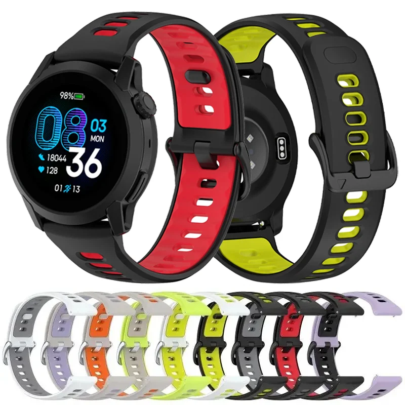 Premium Silicone Sport Strap - 22mm Watchband Bracelet