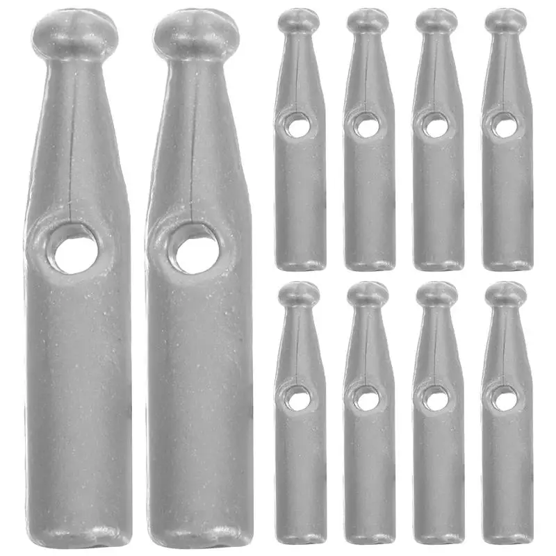 Umbrella Bone Covers 10Pcs Umbrella Tail Beads Replacement End Tips Universal Umbrella Bone Cover Folding Cover Rain Repair Parts