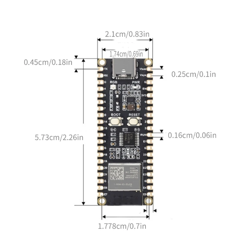 ESP32-C6-MINI-1  ESP32-C6 ũƮѷ   160MHz 83XB