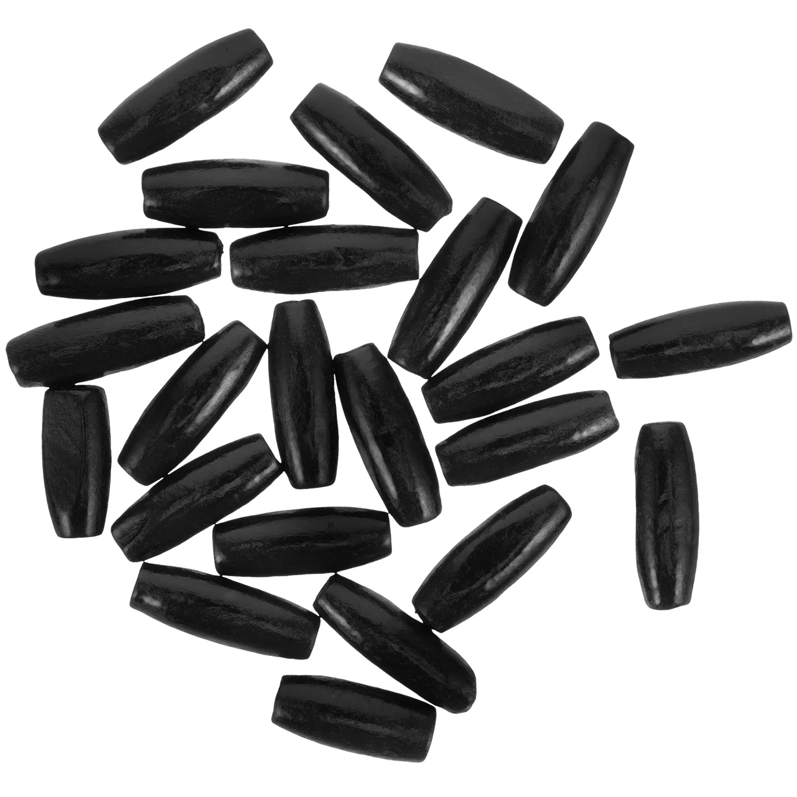 

Oval Wooden Oval Beads Earring Jewelry Making for Crafts Shaped Spacer Necklaces