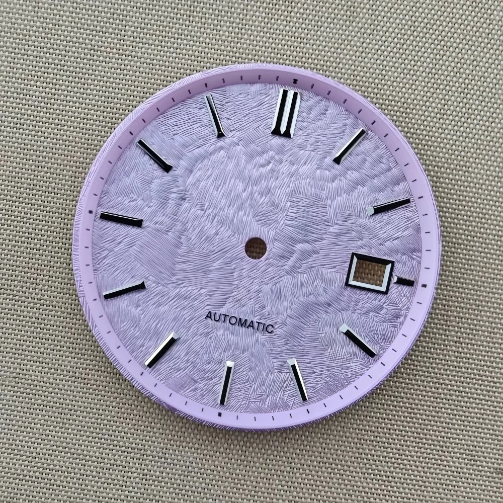 Sterile Watch Dial for Automatic Movement - 33.5mm, No Logo, DIY Replacement Set