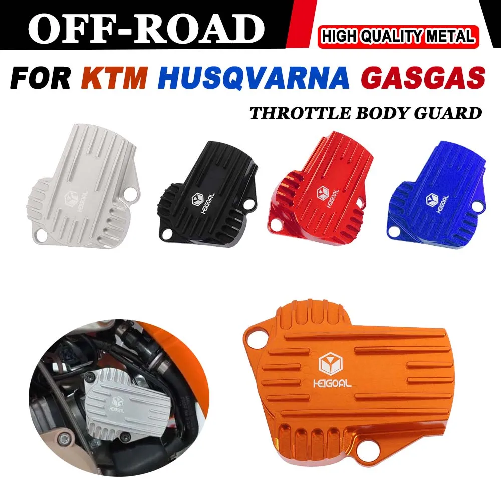 

For KTM Husqvarna SX XC EXC XCW TC TX TE 125 150 250 300 2023 2024 GAS GAS EX MC EC 250 300 Motorcycle TBI Throttle Body Guard