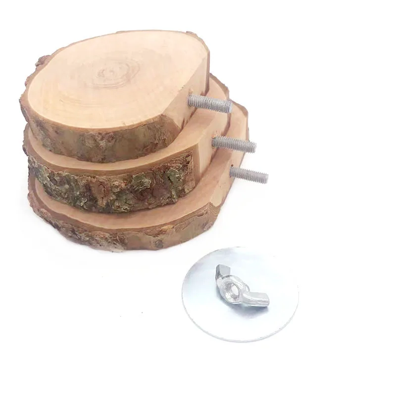 Bird Cage Perches Bird Climbing Toys Natural Wood Pet Parrot Raw Wood Fork Tree Branch Stand Rack Squirrel Bird Hamster Branch Perches Chew Bite Toys Stick