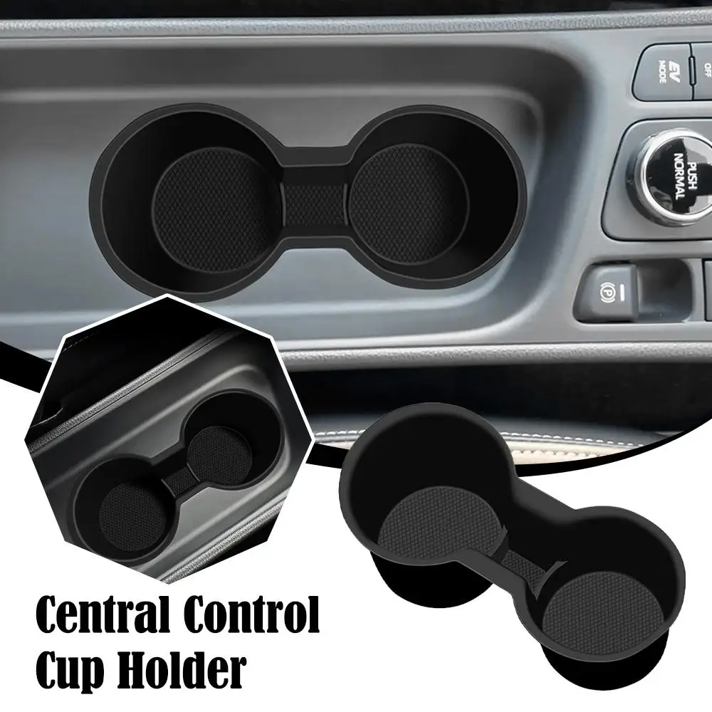 Car Center Console Cup Holder Insert Water Cup Holder Silicone Drink for Toyota Yaris Cross Interior Accessories