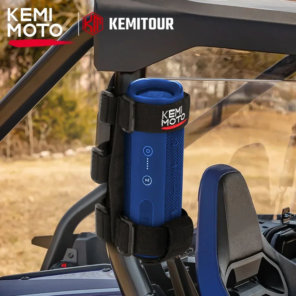 1.65-2" Roll Cage UTV Audio Holder for Can-am Maverick X3 Polaris RZR 1000 800 Jeep Golf Bicycle Boat