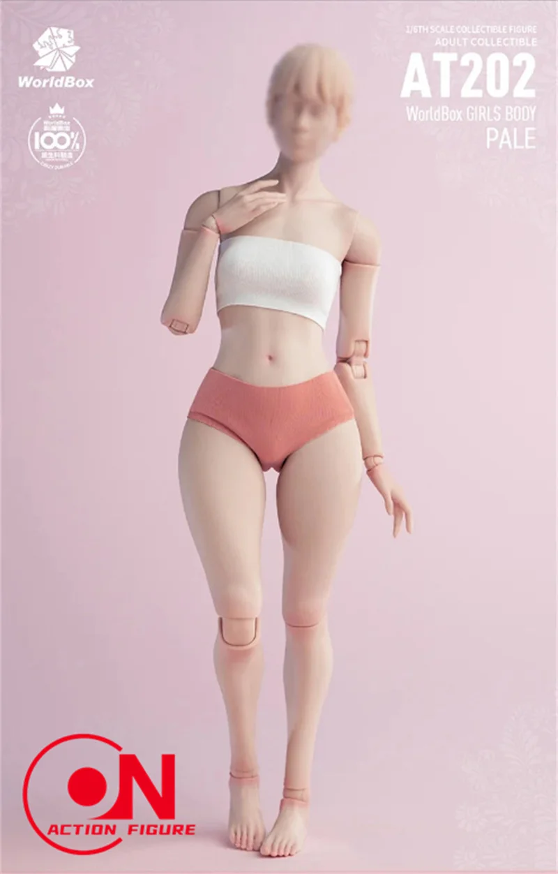 Worldbox 1/6 AT201 AT202 AT203 女の子ジョイント柔軟なボディ通常