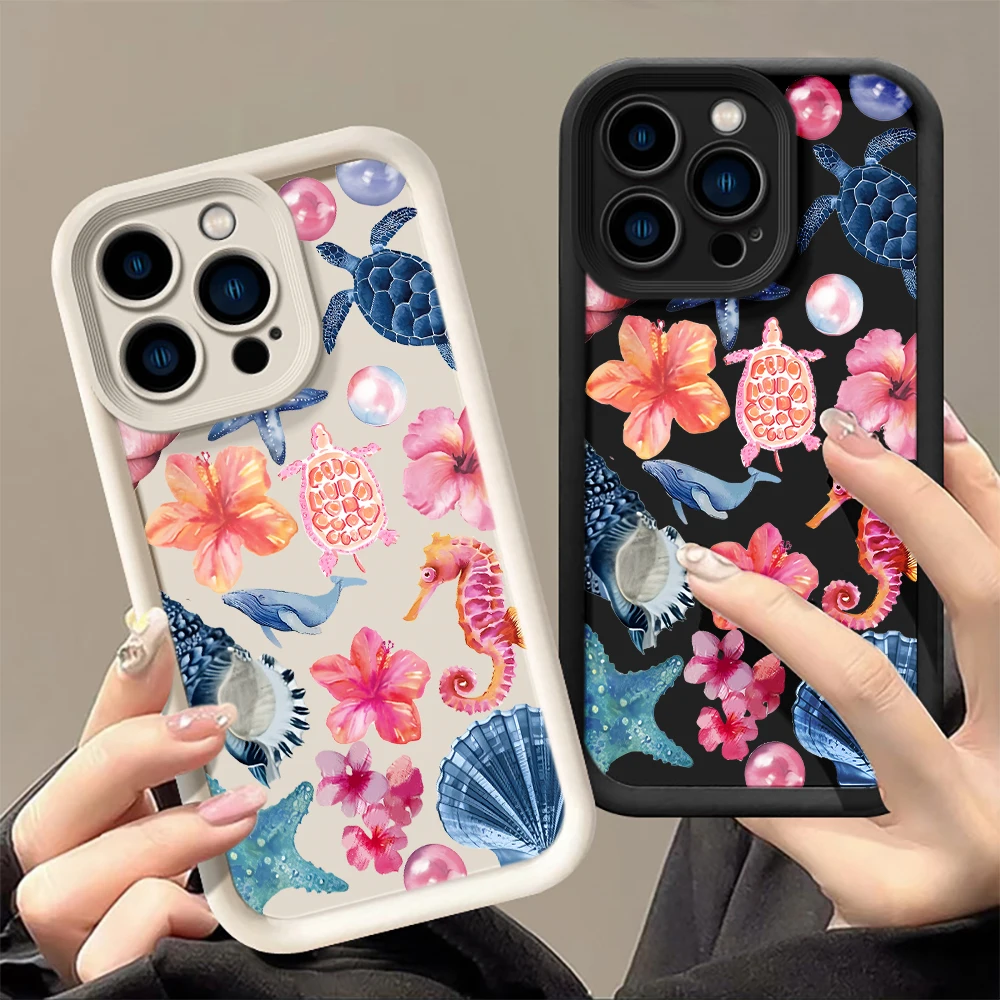 Ocean Starfish Phone Case - Elegant Marine-Inspired Design Cover