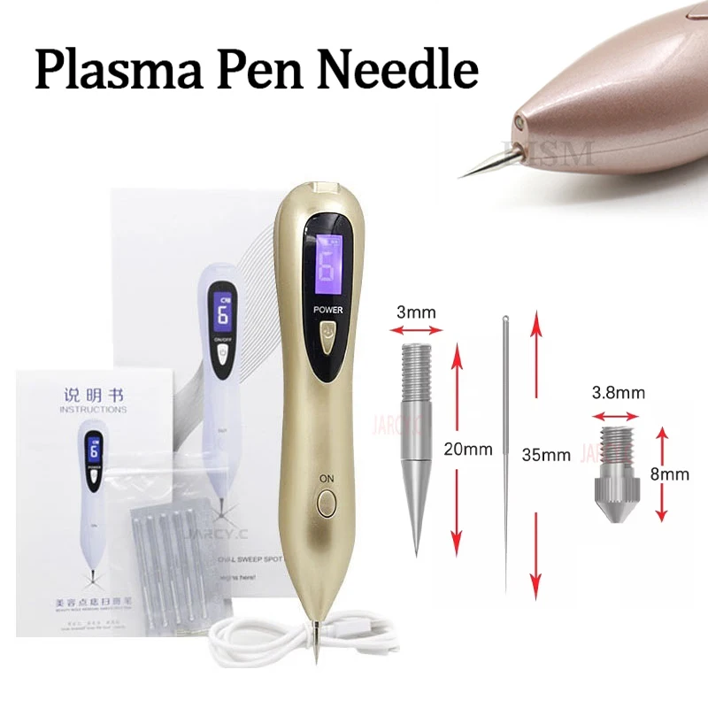 

Needles For Tattoo Mole Removal Plasma Pen Freckle Dark Spot Remover Tool Wart Removal Machine Needle Face Skin Beauty Care