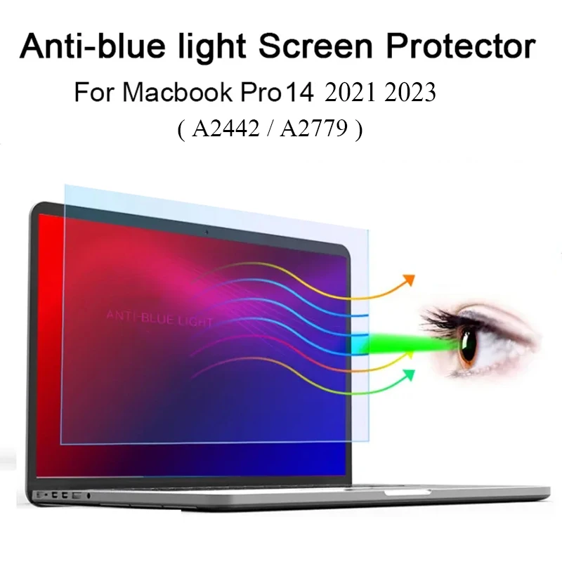 Laptop Screen Protector Anti-blue Light for Macbook Pro 14 2023