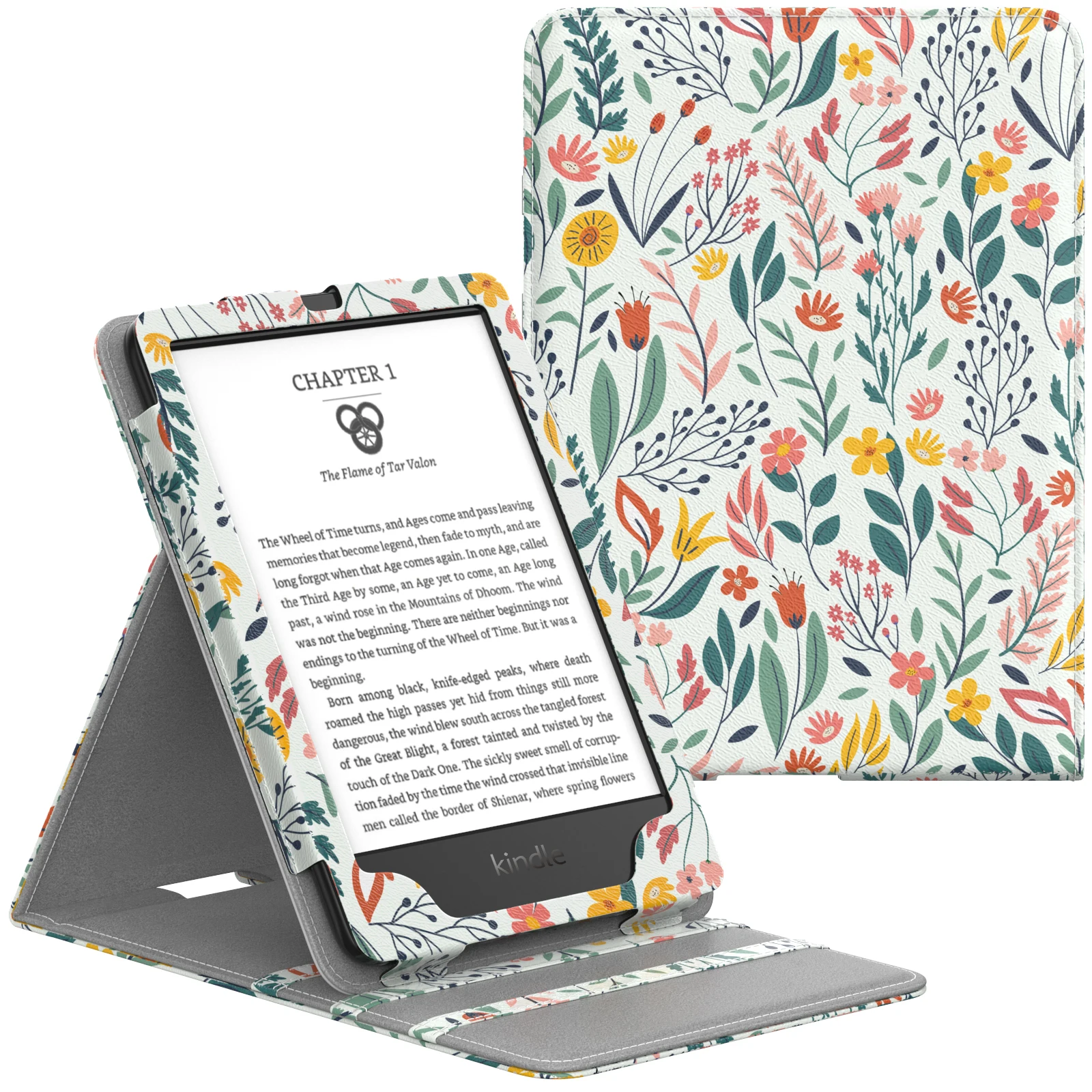 Moko Case All New Kindle 11Th Generation 2022/10Th Generation 2019,Premium Vertical Flip Protective Cover With Auto Wake/Sleep