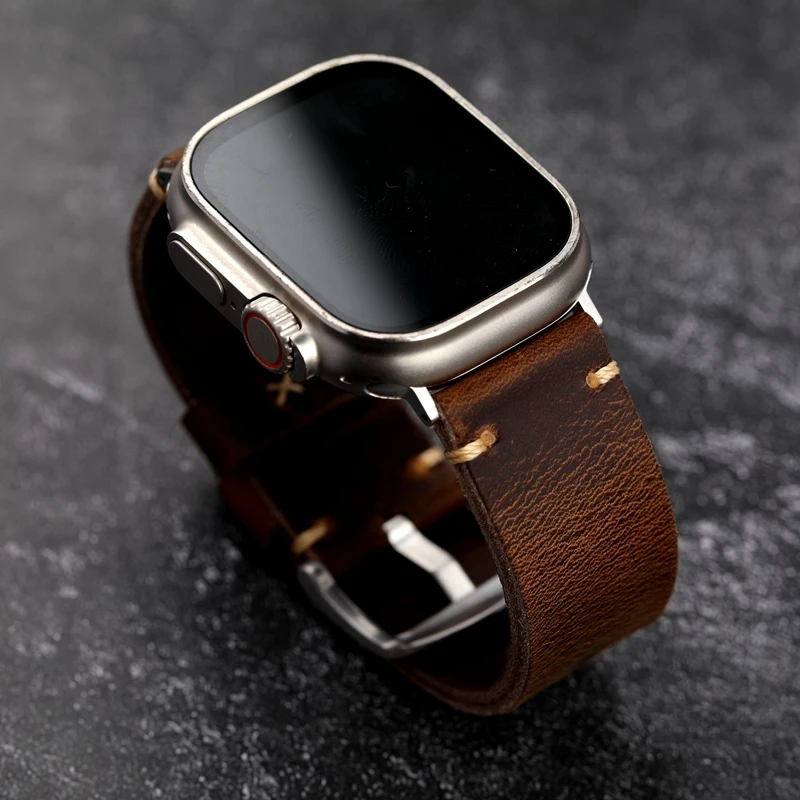 Premium High-End Italian Genuine Leather Handmade Strap Bracelet