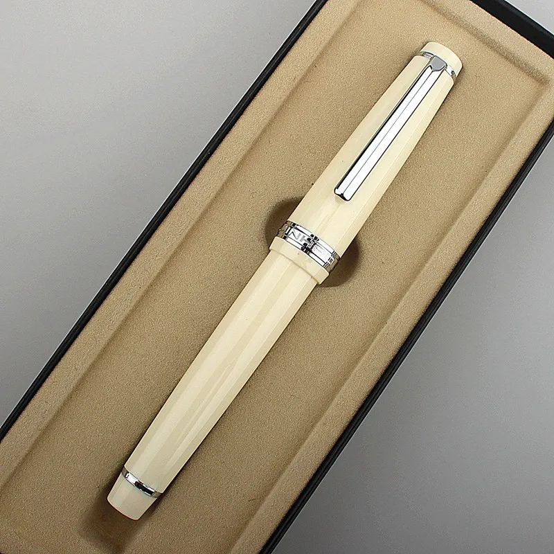 Luxury Jinhao 82 Centennial Resin Fountain Pen EF F M Bent Nib Ink Pen with Converter school Business Writing Gifts Pens