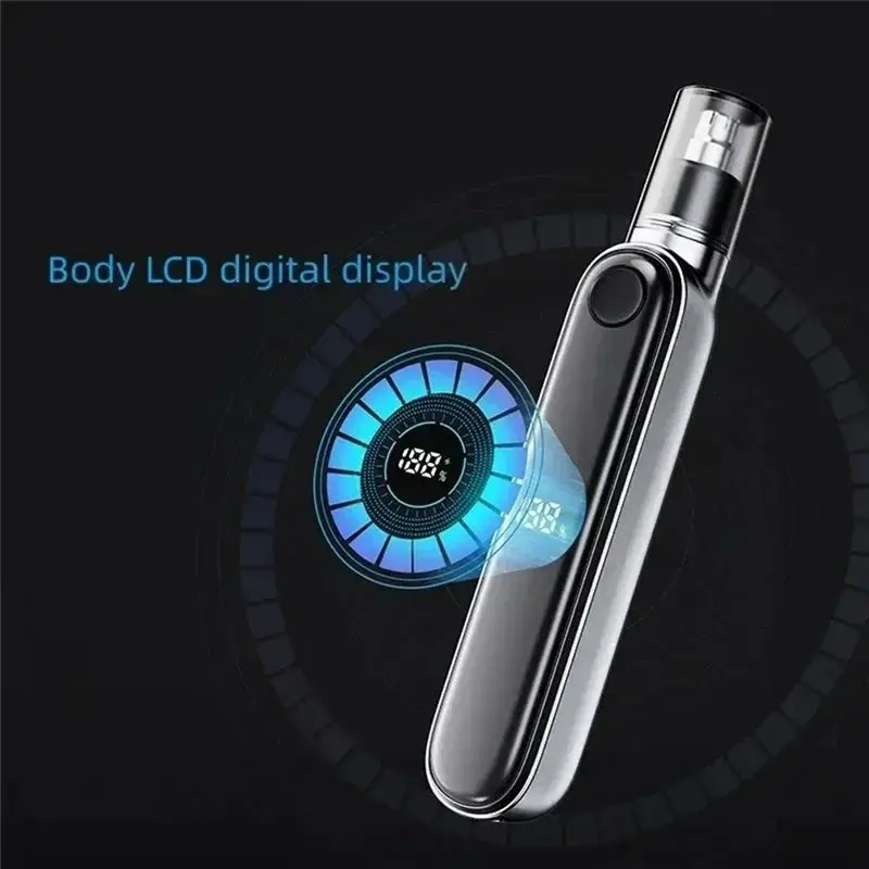 B51CNEW LED 디스플레이, 남성용 충전식 코털 트리머, 방수 귀털 트리머, 청소가 용이함