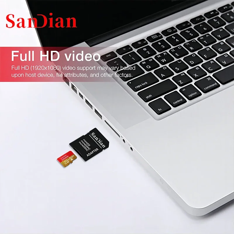 PC ޴  ޸ ī, 128GB ũ ÷ TF/SD ī, 256GB 512GB 1TB  뷮 SD ޸ ī  ġ