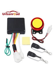 Universal Motorcycle Anti - Theft Security Alarm with Remote Engine Start (A)
