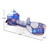 3 in 1 Portable Kids Tent Children's Camping Tent Ocean Ball Pool Pop-up Tent Kids Beach Tent Baby Crawling Tunnel Play House 6