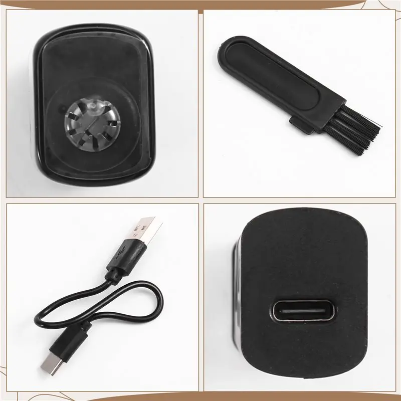 【NEW A39M】 코털깎이 USB 충전식 남성용 그루밍 세트 남성용 충전식 눈썹 면도기