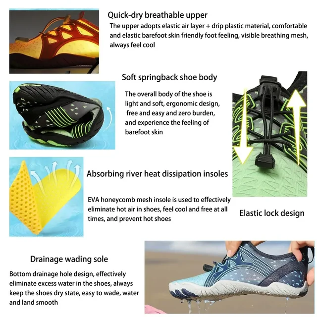 Air Dry How To Make Wet Shoes Dry Faster Men Water Shoes Light - Main Image