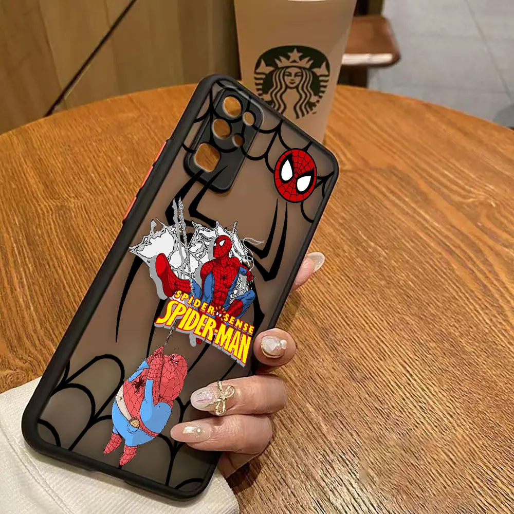 thumbnail image 1 of Funda mate para HONOR 70 50 30S 30 20 8X 9A 9X PLAY 4T X7 X9 X10 5G V40 Funda Coque Capa Shell Marvel Spider-Man Combo, 1 of 5