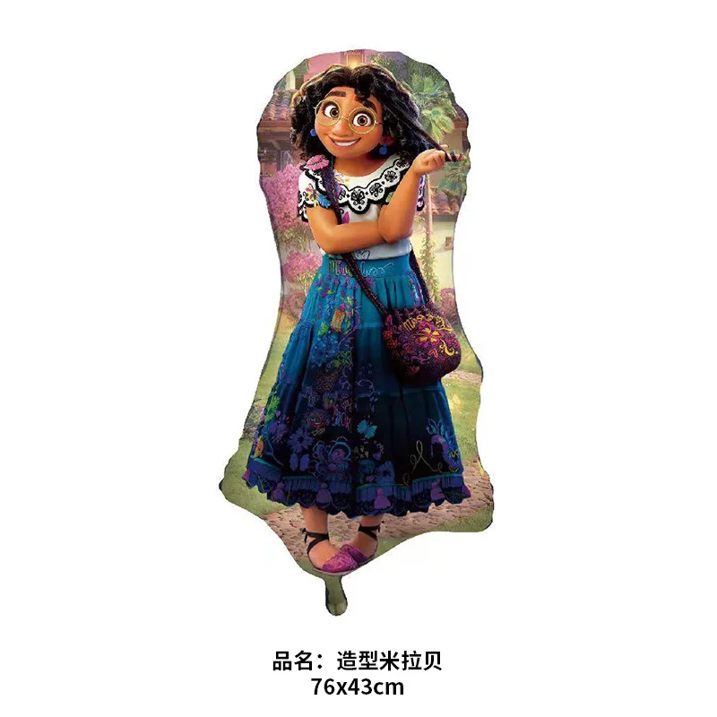 Disney Encanto Party Decorations Supplies Latex Balloon Tableware Cake Toppers Paper Plates Cups For Kids Birthday Toys Gifts 