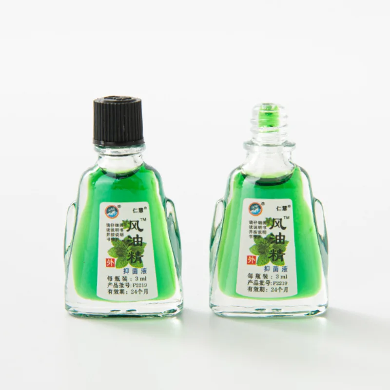 3/6ml Oil Roll-on Tiger Essential Balm Refreshing Prevent Mosquito Bites Relieve Dizziness Headache Motion Sickness