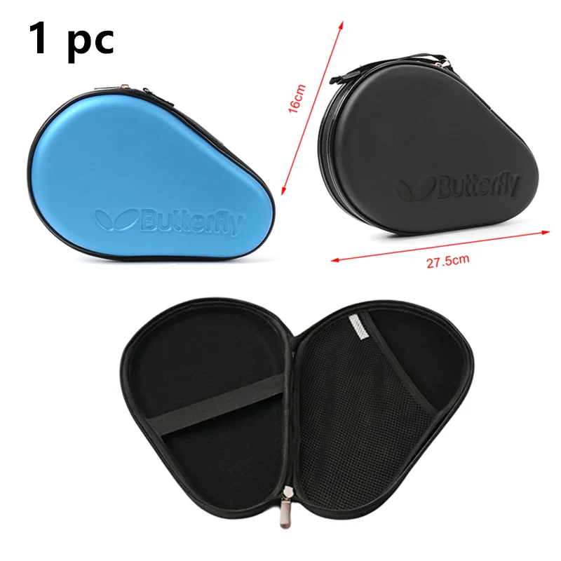 Table Tennis Racket Bag Table Tennis Set 1pc Professional TableTennis Racket Case Sports Bag Set Portable Hard Gourd Table Case Sports Large Capacity For Waterproof Bag
