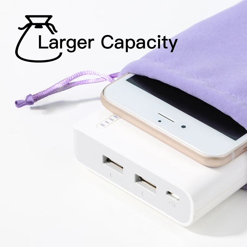 Power bank case KUULAA power bank case phone pouch for iPhone Samsung Xiaomi Huawei waterproof powerbank storage bag mobile phone accessories