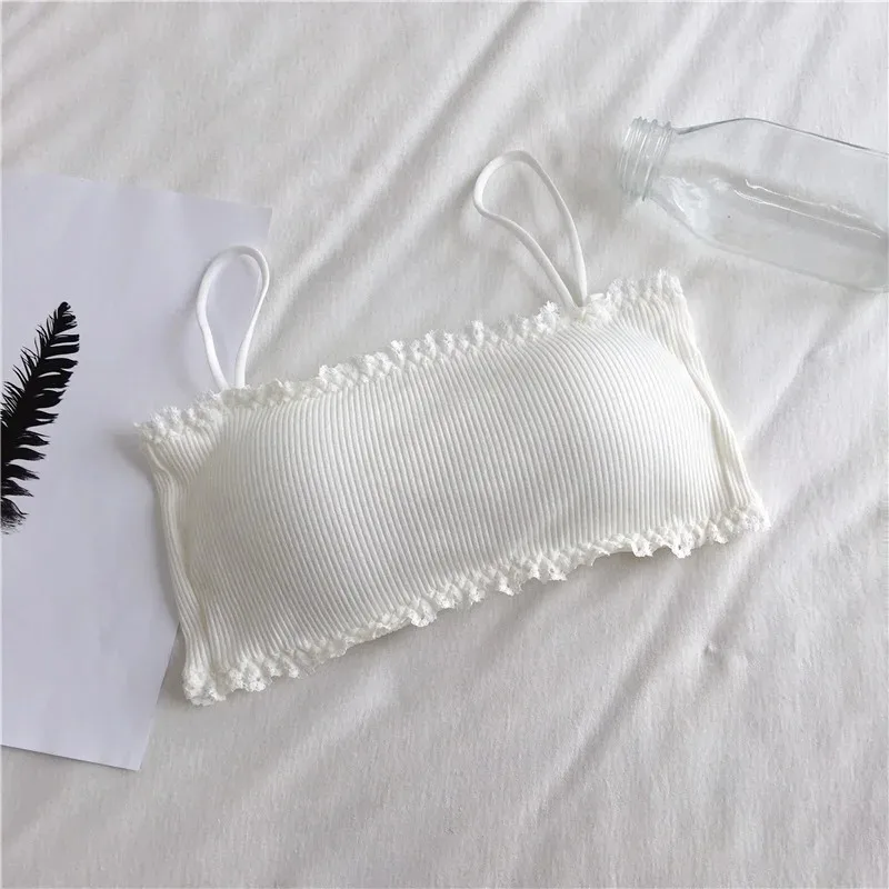 Women's Cotton Bra Tube Top Suspender Underwear Tank Top Seamless Comfort Sport Lace Tops women lingerie bra,women tube tops,lace camisole tops