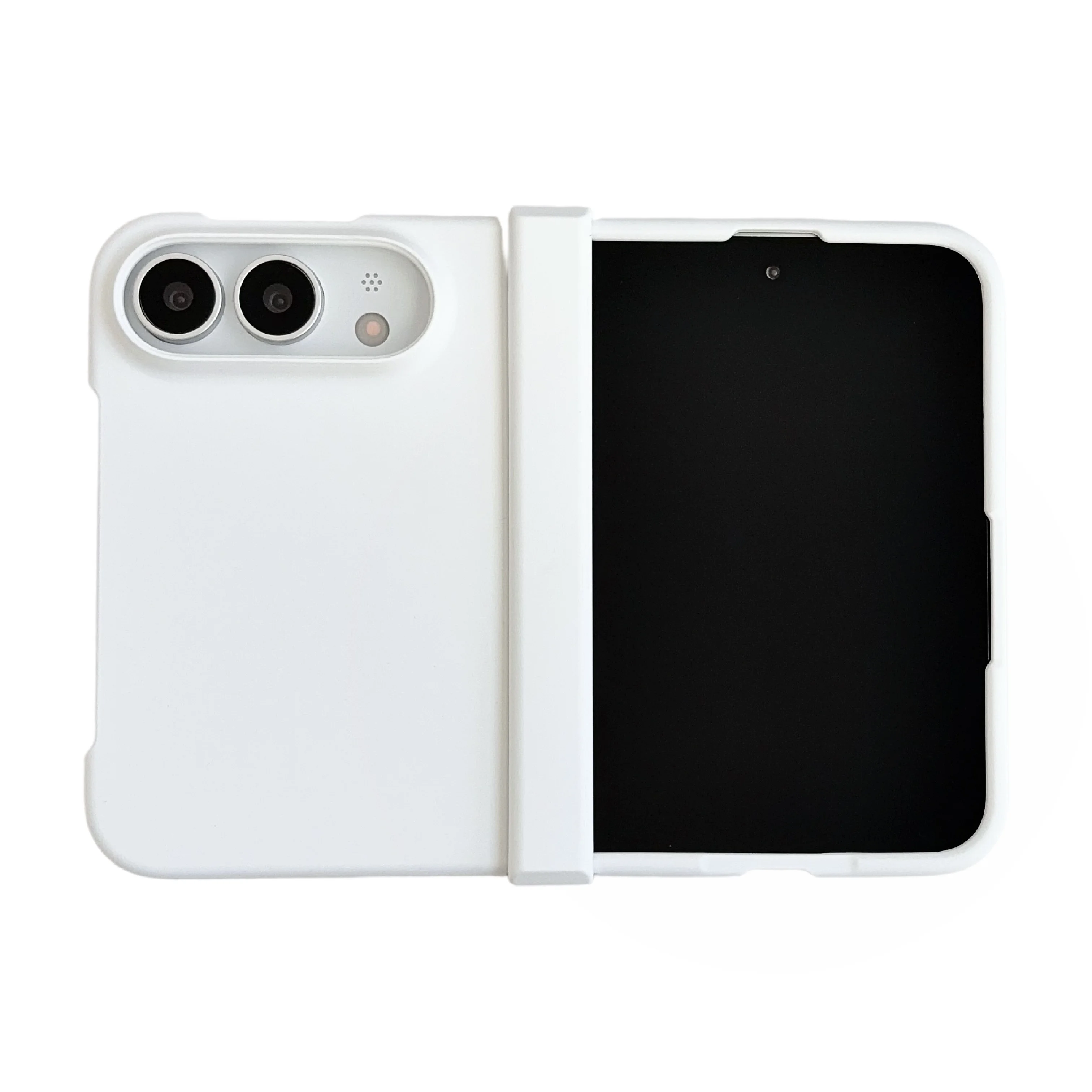 Luxury Dopamine Skin Feel Matte Phone Case - Shockproof Slim Front & Back Hard Cover