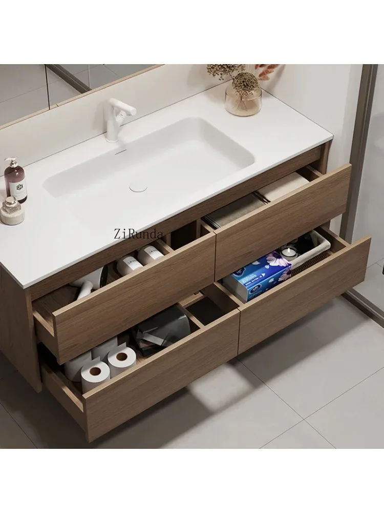 Smart Bathroom Cabinet Fashion Simple Hotel Mirror Cabinet Wall-mounted Store Luxury Furniture Arm&aacute;rio De Banheiro