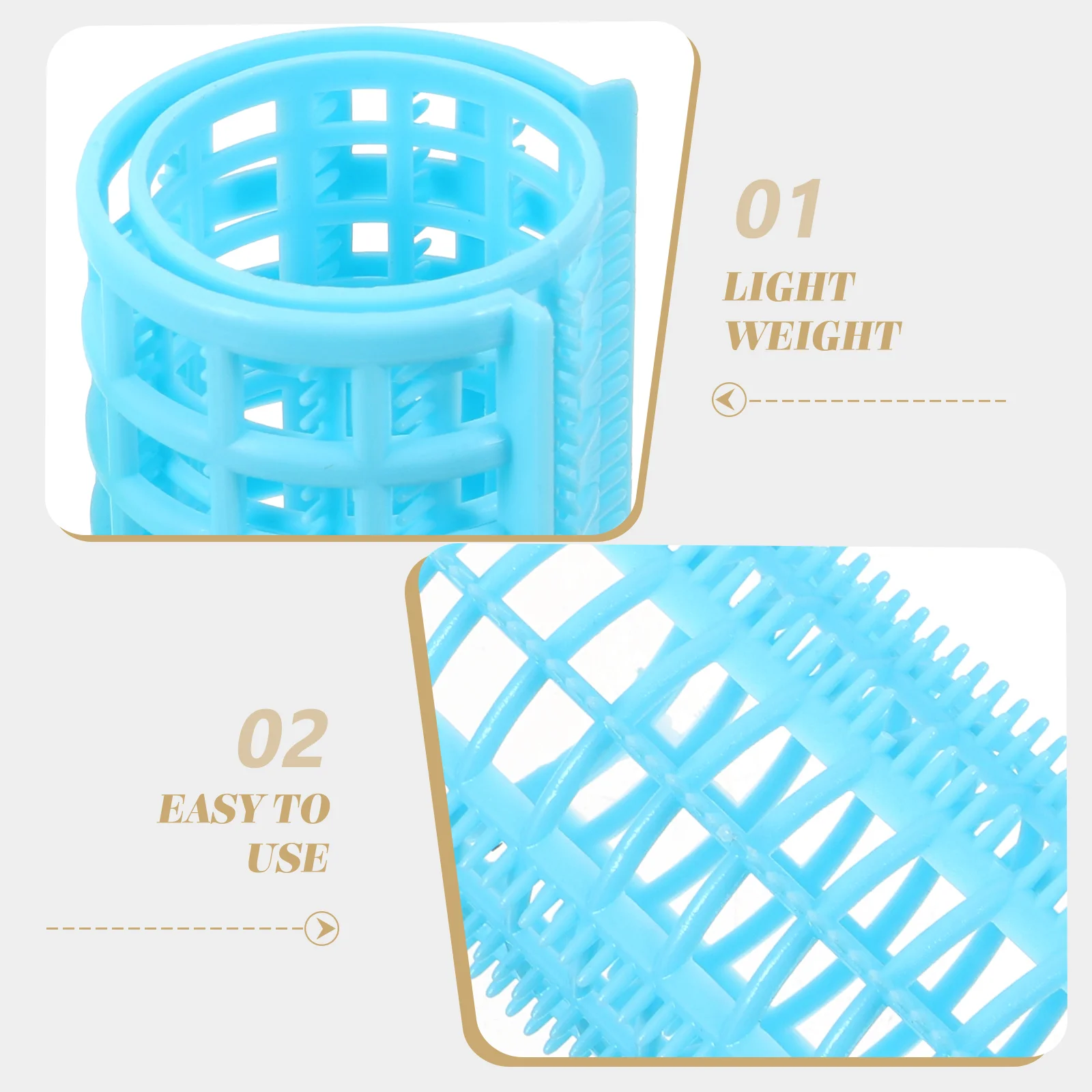 12Pcs Hair Curlers Hair Rollers Portable SelfAdhesive Curly Rollers Salon Hairdressing Tool Care Styling Curling Tools