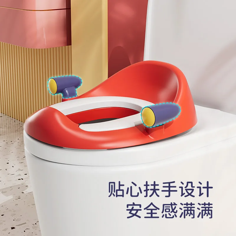 Multifunctional three-purpose children's toilet car combination toilet baby portable PU toilet wc 2