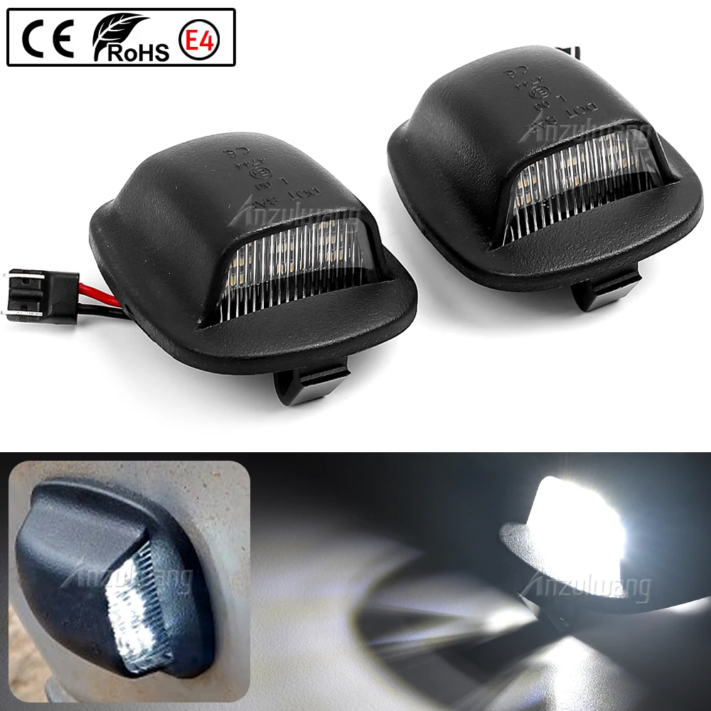 2x для Nissan Frontier Navara NP300 D22 1998-2004 Xterra Roniz WD22 1994-2004, светодиодная подсветка для автомобильного номерного знака