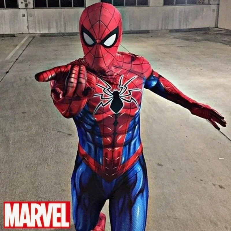 2023New Anime Spider Man Ps5 Costume Cosplay Peter-Parker Superhero Tuta Christmas Prop Body Regali Di Compleanno Di Natale Per Adulti
