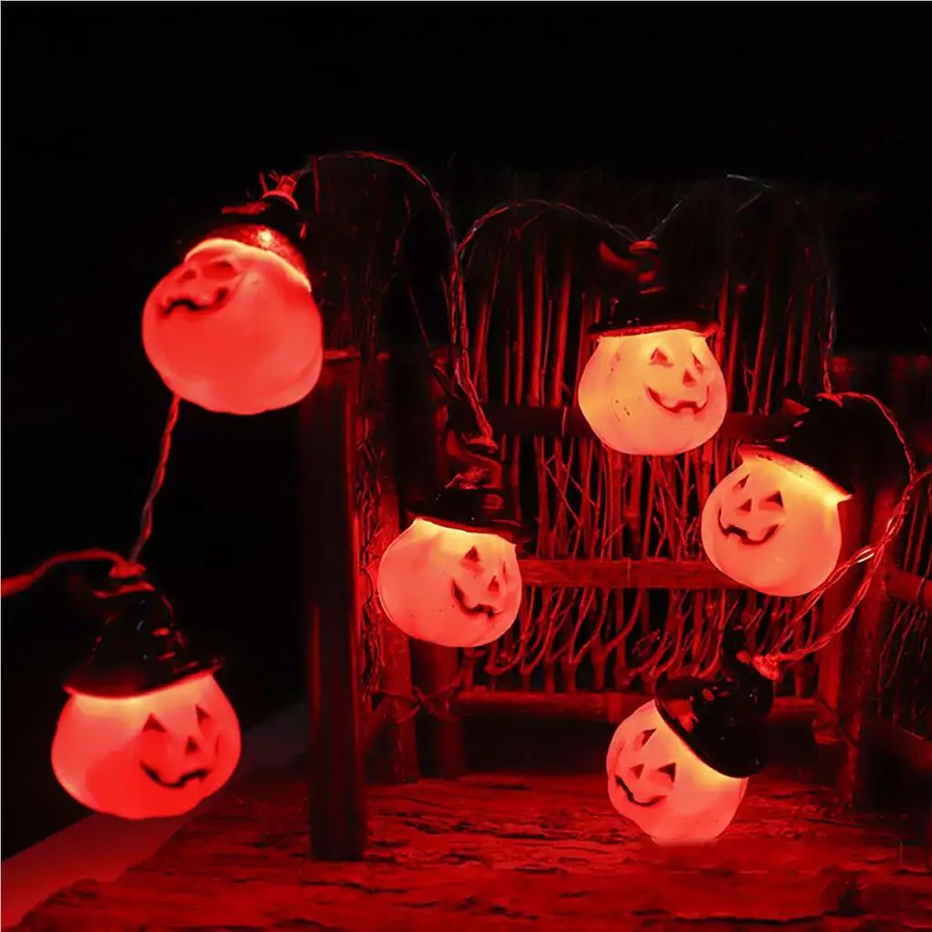 

Halloween LED String Lights Home Indoor Outdoor Music Festival Lamp Scene Layout Home Decoration Lighting Adornment Prop