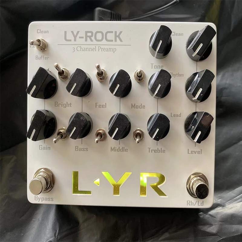 LY-ROCK LYR 3 / 3チャンネルプリアンプ LY-ROCK LYR 3 Channel Guitar Preamp Pedal Effect Pedal for