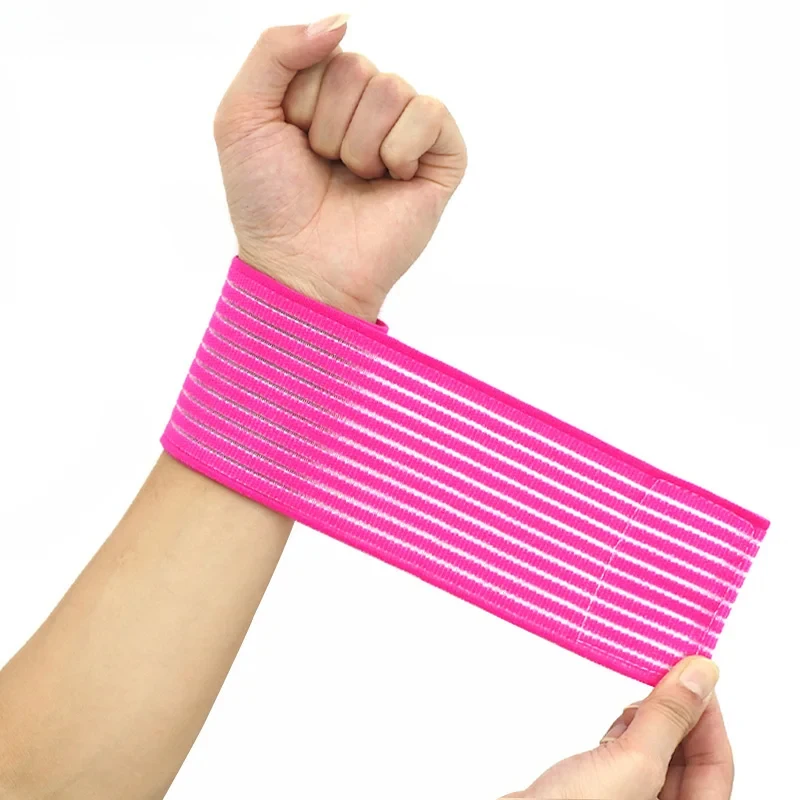 Adjustable Professional Sports Wrist Support Brace with Elastic Bandage - Enhanced Protection and Comfort