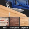T101B T-Shank Jigsaw Blades Set, Pack of 20, 4 Inch 10 TPI HCS, Clean Precise Straight Cuts in Wood and PVC 5