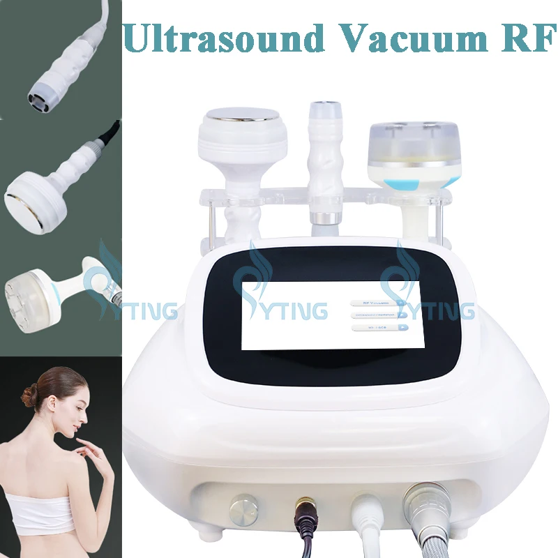 

Body Slimming Machine 3 in 1 40K Cavitation Ultrasonic Weight Loss RF Vacuum Suction Skin Rejuvenation Tightening Beauty Device