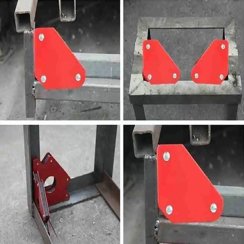 1pcs 25lbs Welding Magnetic Holder Strong Magnet 3 Power Welder Tool Soldering Locator Angle Positioner Q2s8